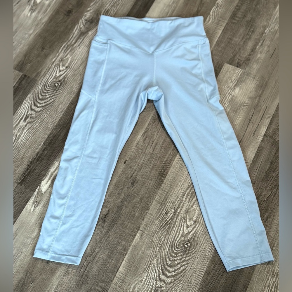 Absolutely Fit - Light Blue Leggings . Size Medium